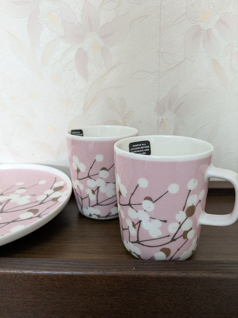 お纏め品　マリメッコ　マグカップ　プレート　ルミマルヤ