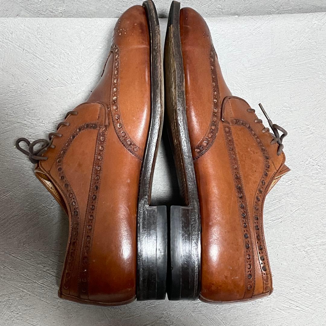 【まっぴー】スコッチグレイン 匠 ウィングチップ ビジネスシューズ 本革