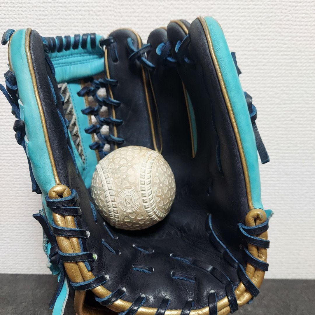 N*5様 Wilson　ウィルソン　野球　軟式　大人用　右投げ　グローブ　オール