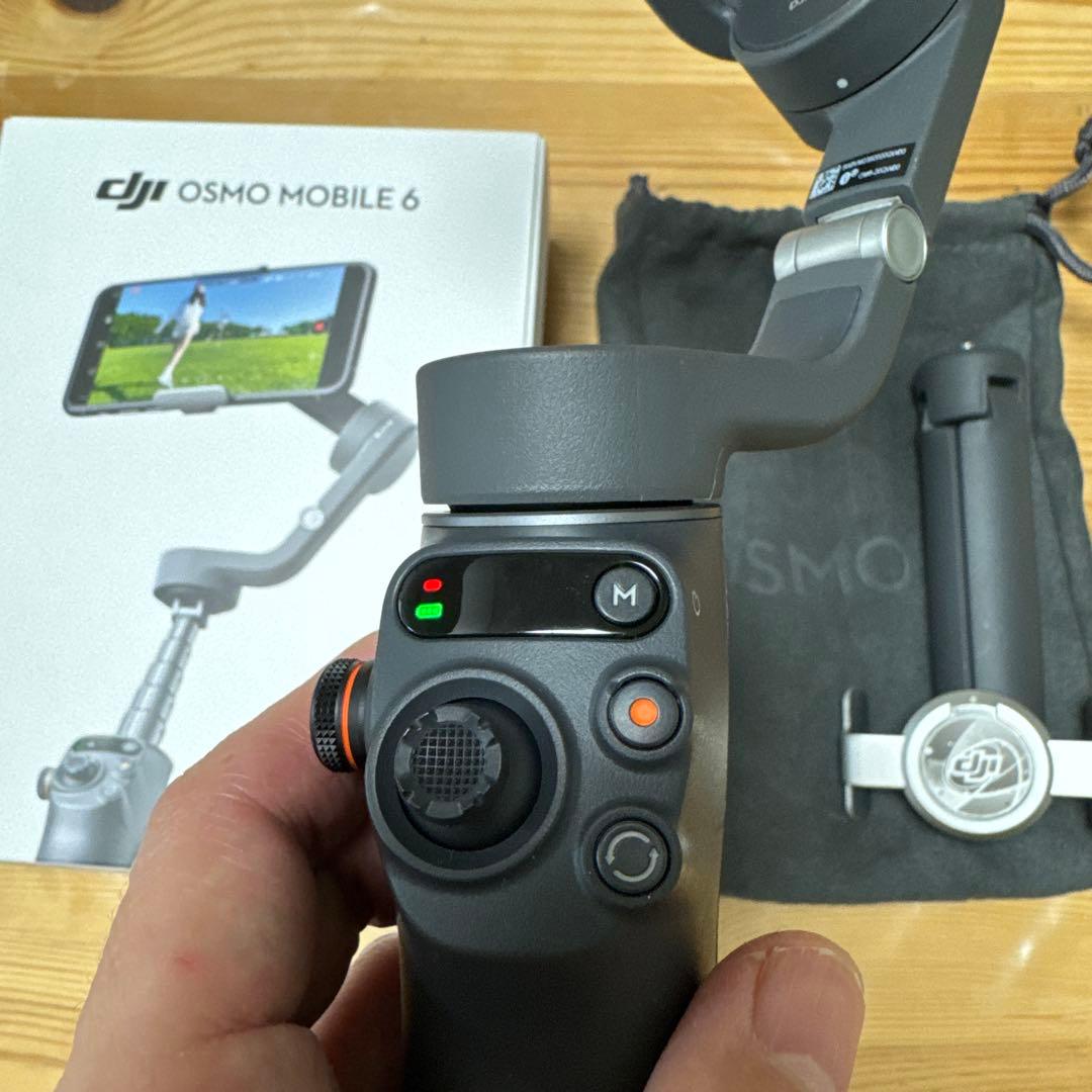 美品 DJI Osmo Mobile 6 スタビライザー スマホ iPhone