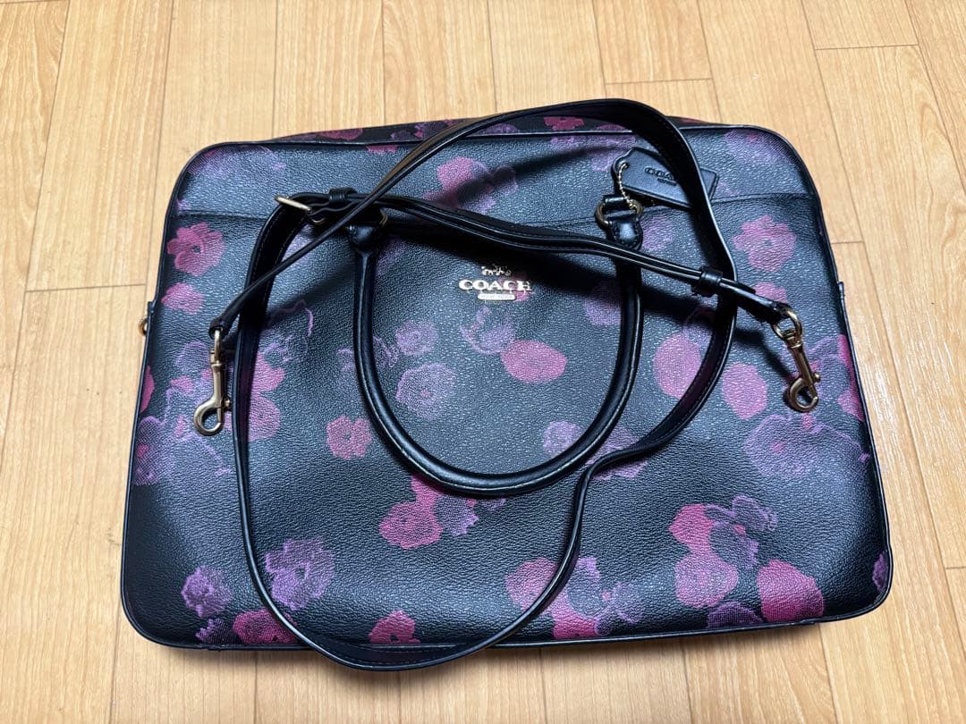 コーチ２wayビジネスバッグ　希少貴重デザイン　超美品　本物