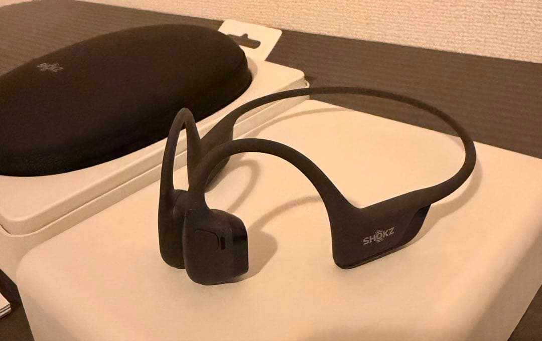 骨伝導イヤホン SHOKZ OPEN RUN PRO ② mini ✨極美品✨