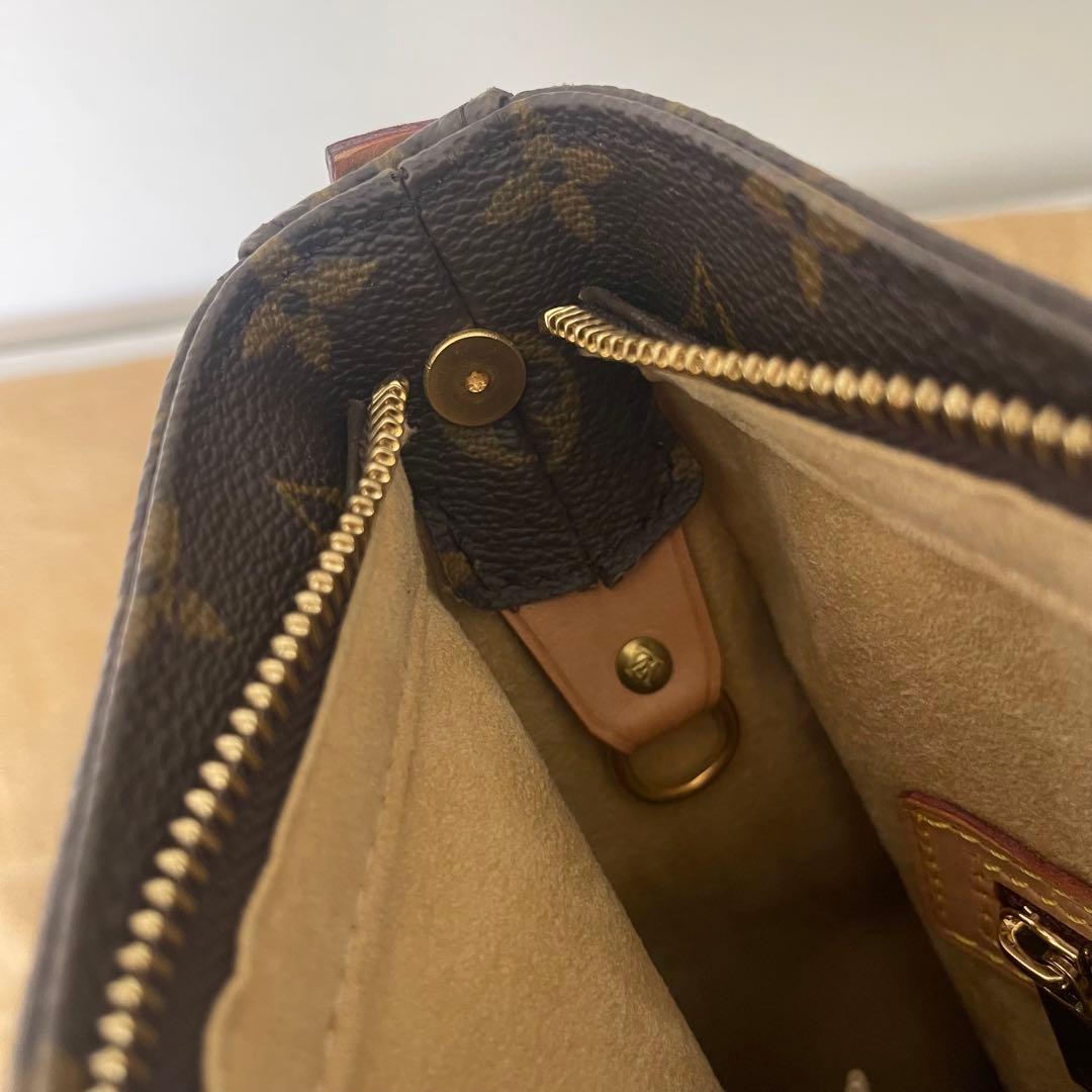 極美品 ルイヴィトン ルーピングGM ショルダーバッグ モノグラム ブラウン