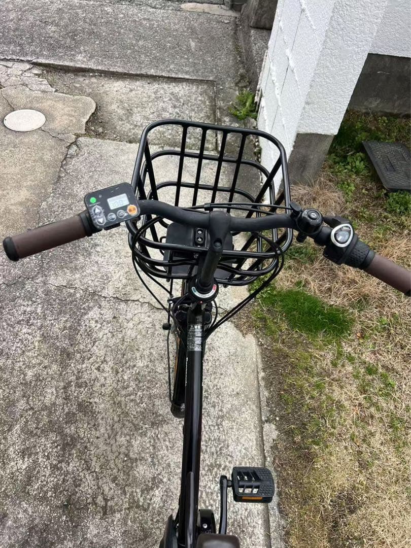 【203】パナソニック 電動アシスト自転車 20インチ　充電器付き 8AH