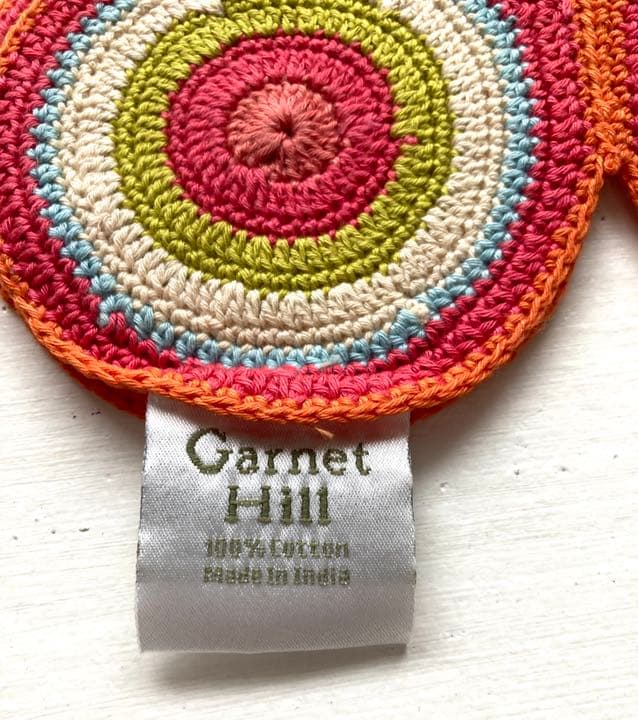 Garnet Hill ガーネットヒルのコットンレースのランチョンマット
