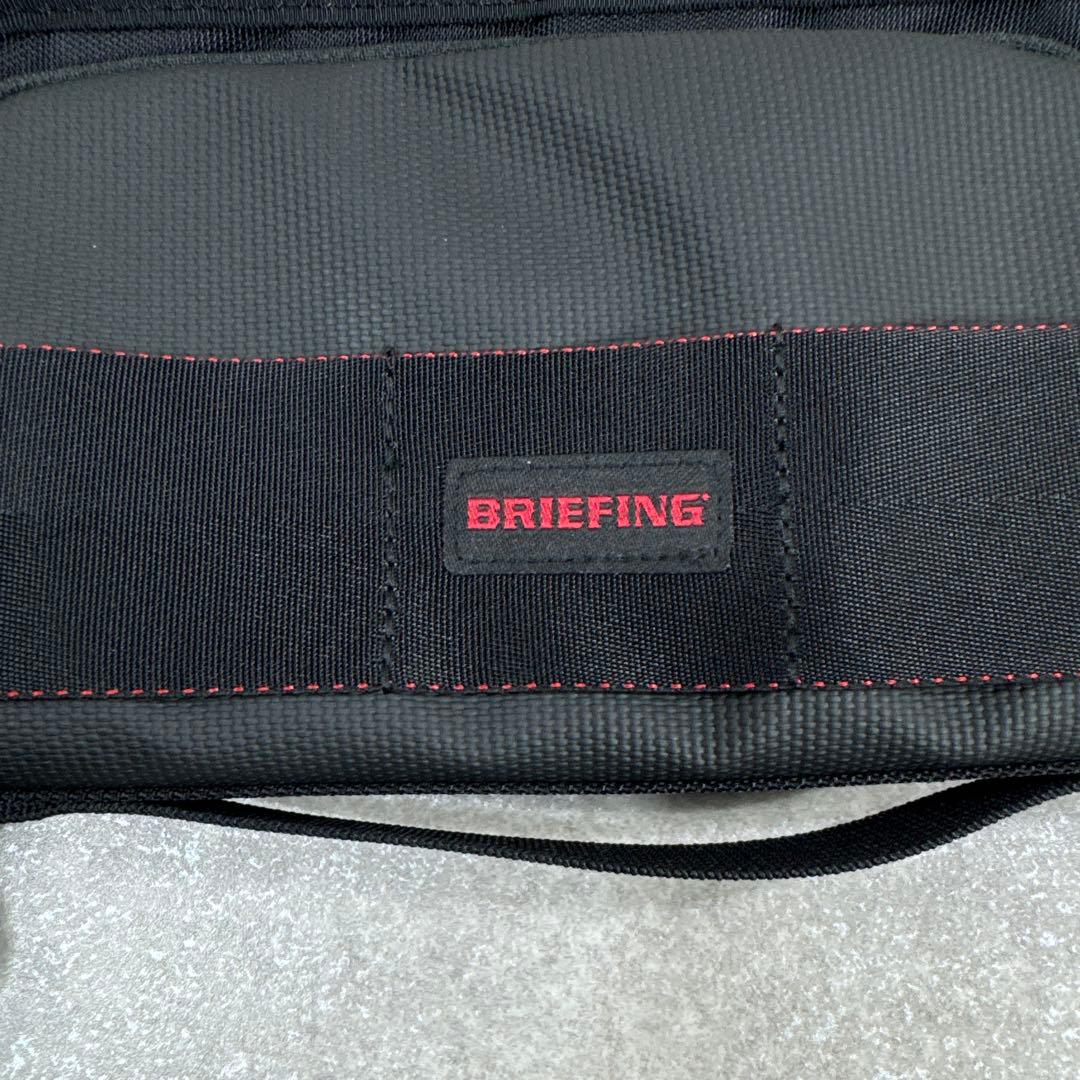 未使用級 BRIEFING ブリーフィング 2way トラベルポーチ 小物入れ