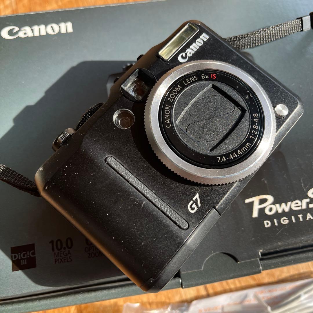 Canon PowerShot G7 コンパクトデジタルカメラ　付属品多数