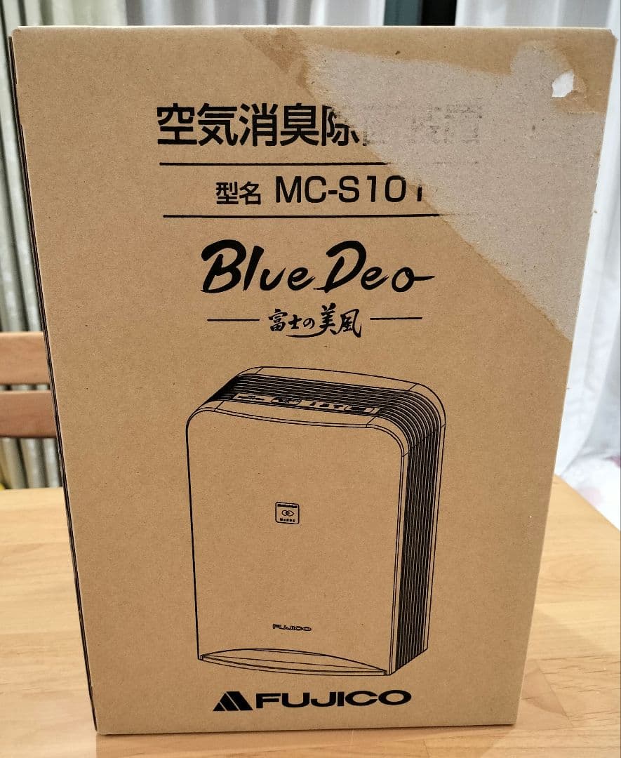 【新品未使用】FUJICO Blue Deo 空気清浄機 MC-S101