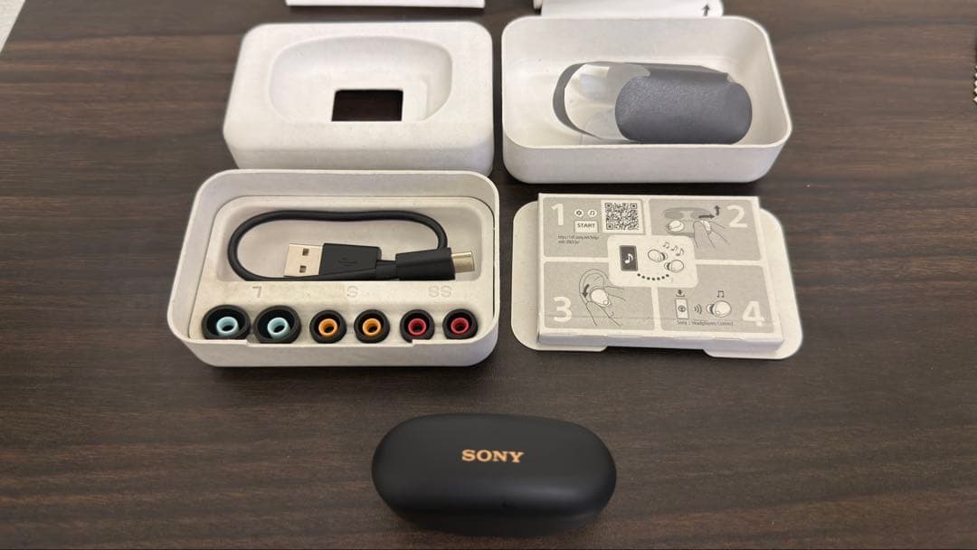 【新品イヤーピース付】SONY WF-1000XM5 ブラック