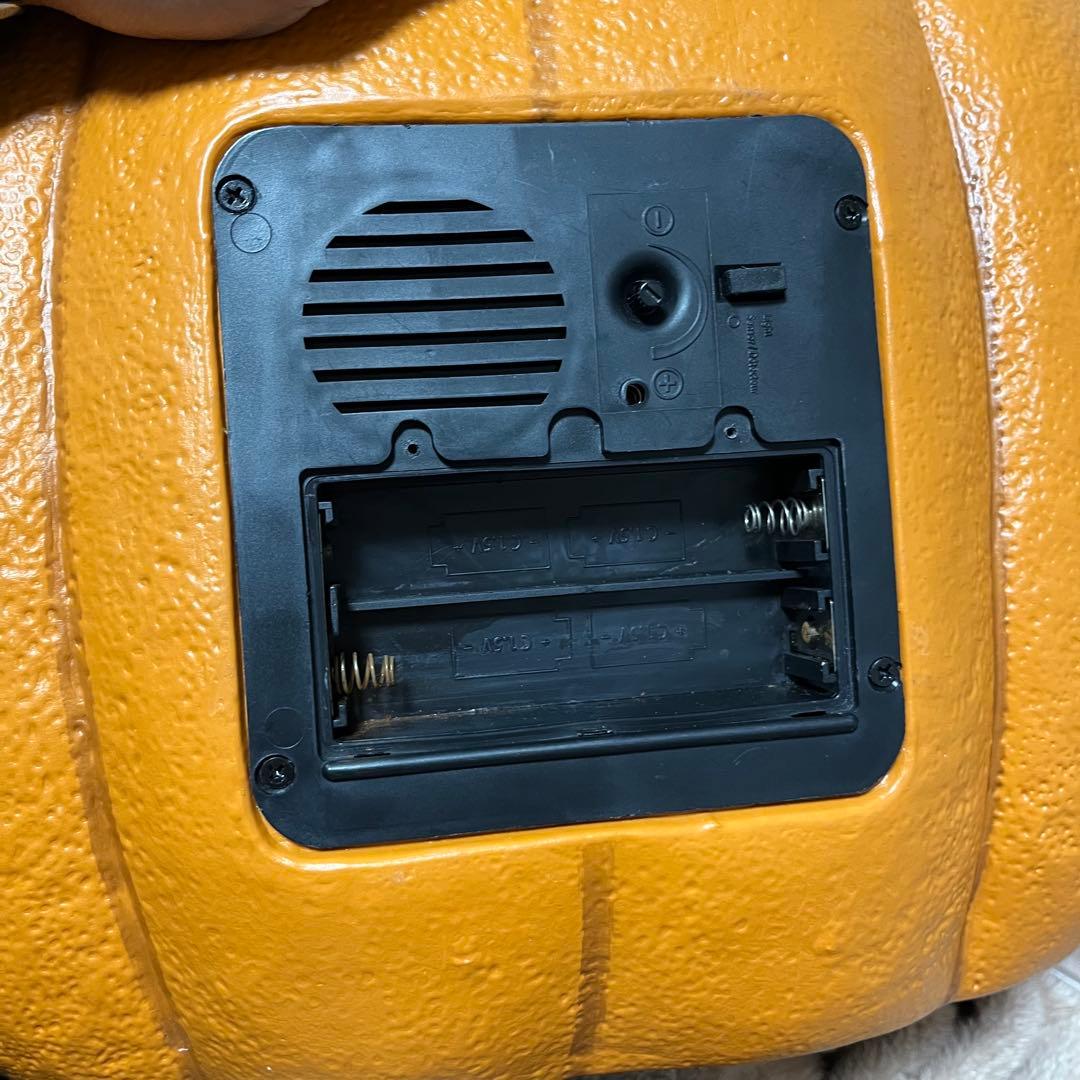 【特大】ハロウィン　カボチャ　LEDライト　センサー　トーキング　コストコ