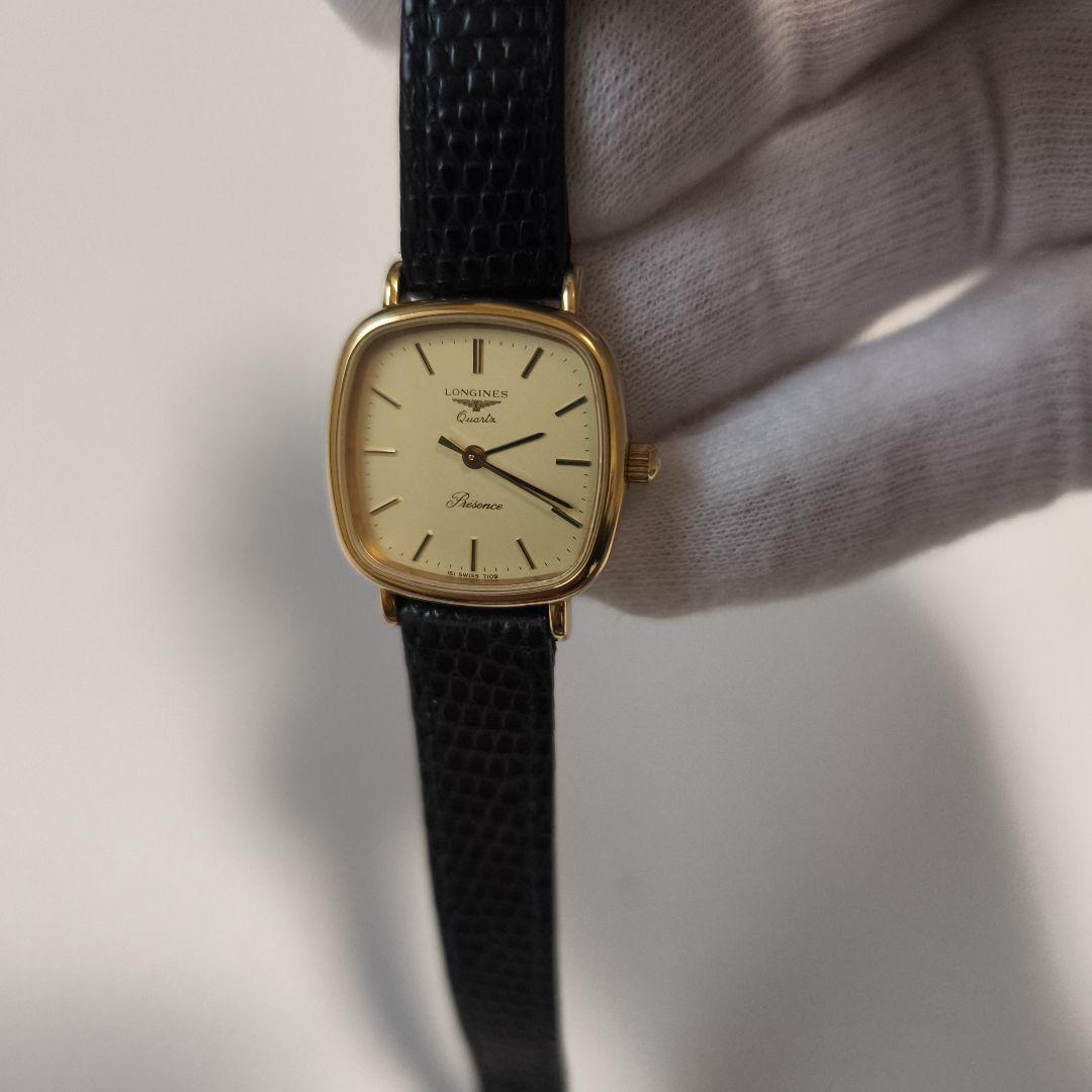 LONGINES presence ビンテージスクエア 電池交換済み　美品