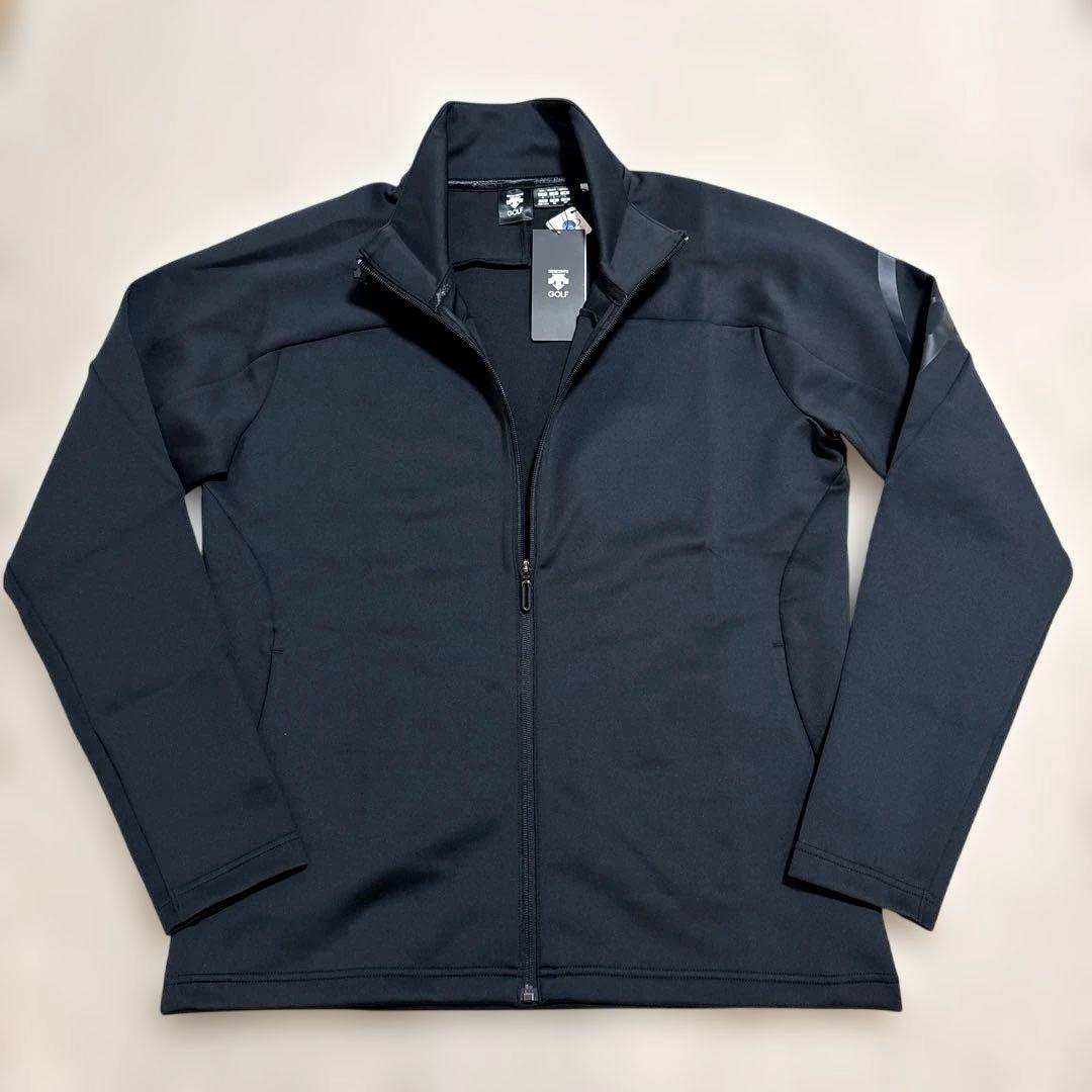 新品デサントゴルフ ラバープリント ジャージジャケット