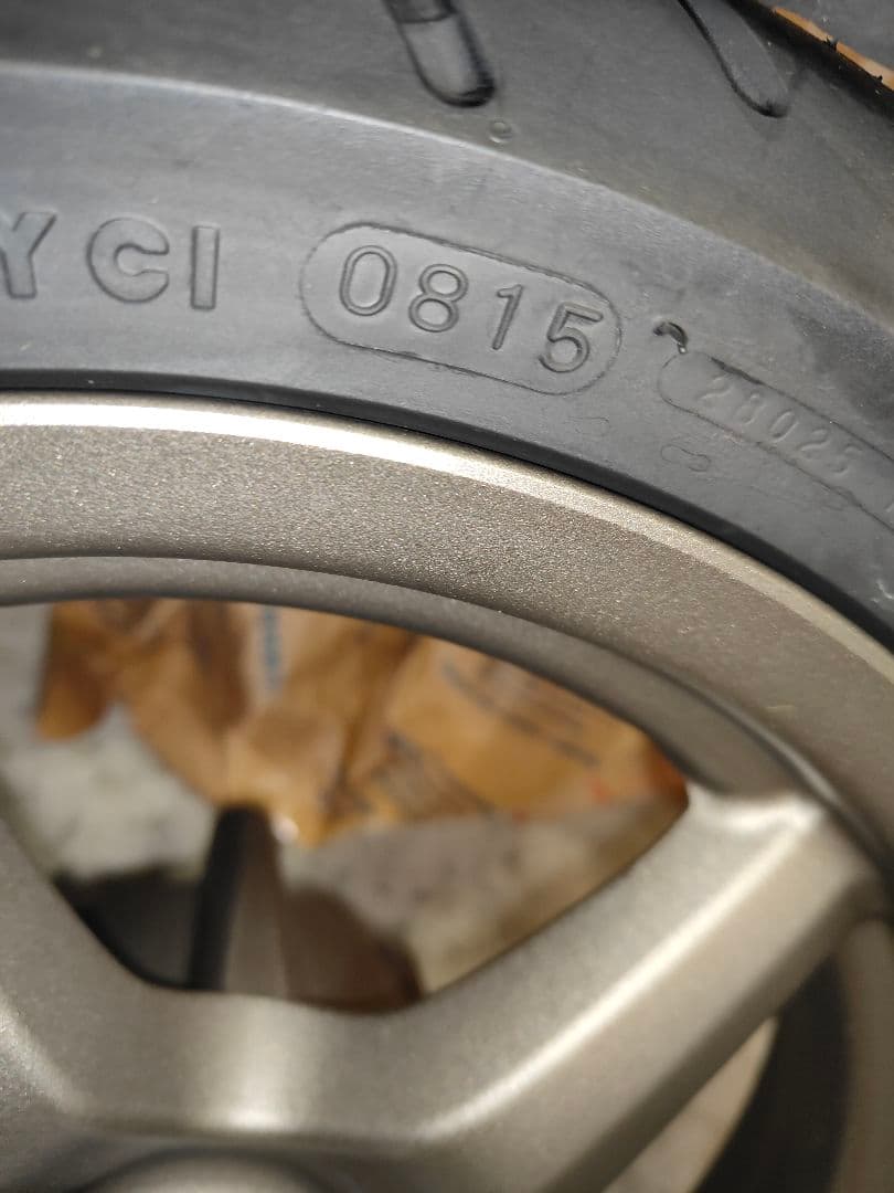 未使用品 3型 1YP シグナスX 純正前後ホイール タイヤ付き