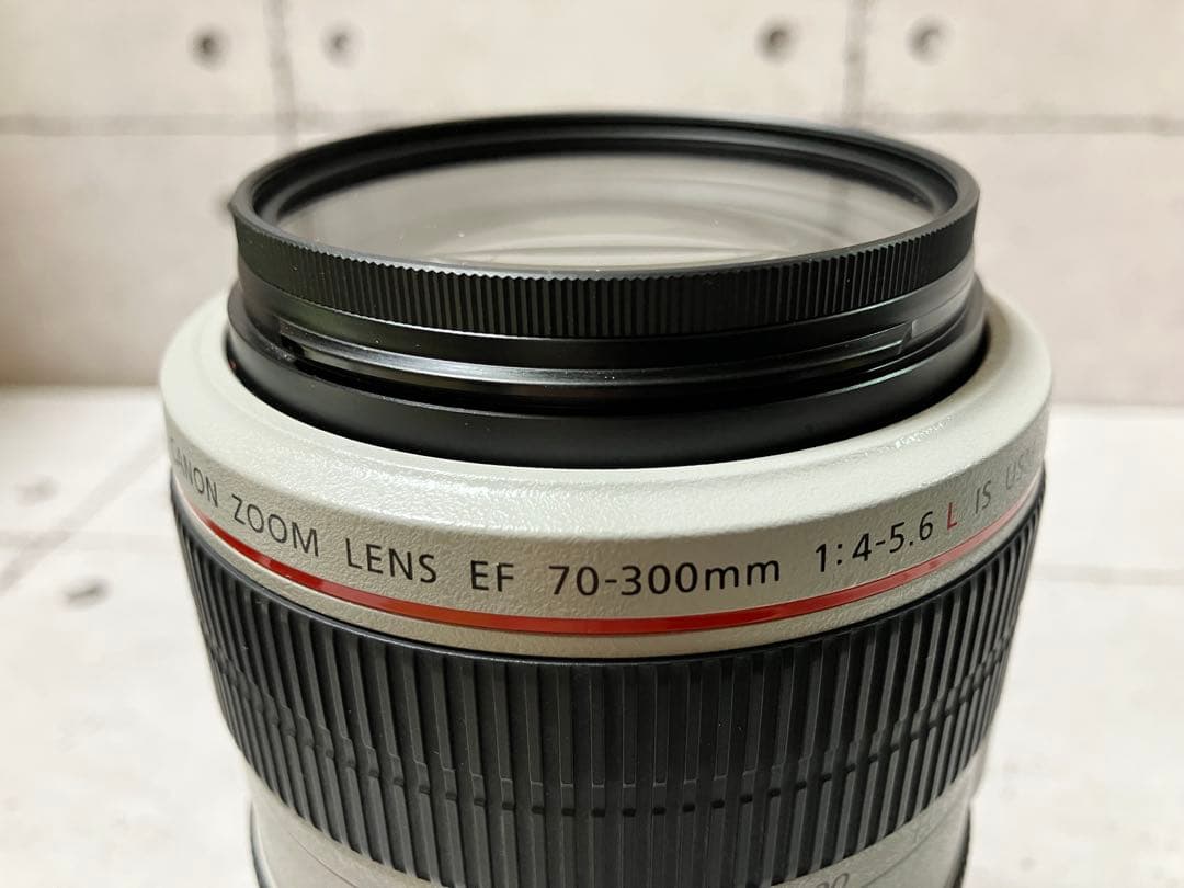 Canon EF 70-300mm f/4-5.6L IS USM フード付美品