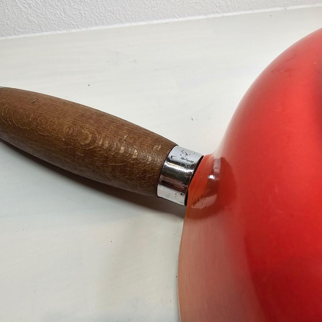 廃盤 ル・クルーゼ LE CREUSET ウッドハンドル ソースパン 18cm