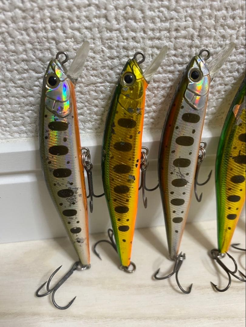 6個セット　ヤマメカラー他　ウォーターランド　ジャークソニック90 村田基