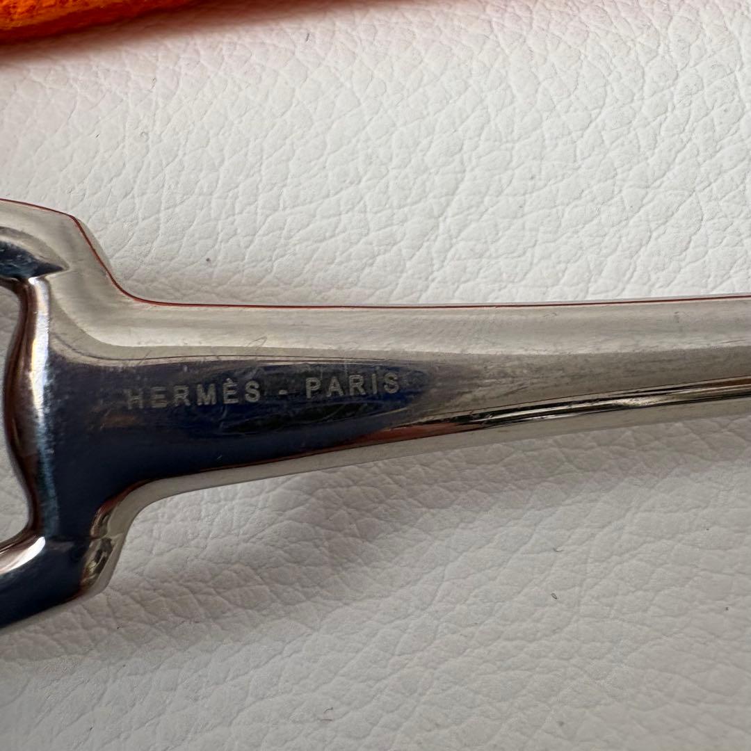 美品 エルメス アトラージュ　ディナーフォーク ステンレススティール 保存袋　A