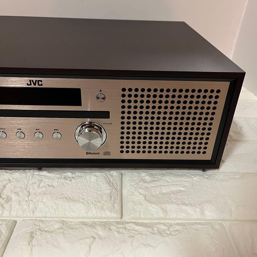【極美品】　JVC ミニコンポ デジタルディスプレイ 2024年製