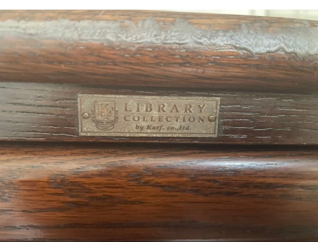 希少！Karf Library Collection ガラス扉　キャビネット
