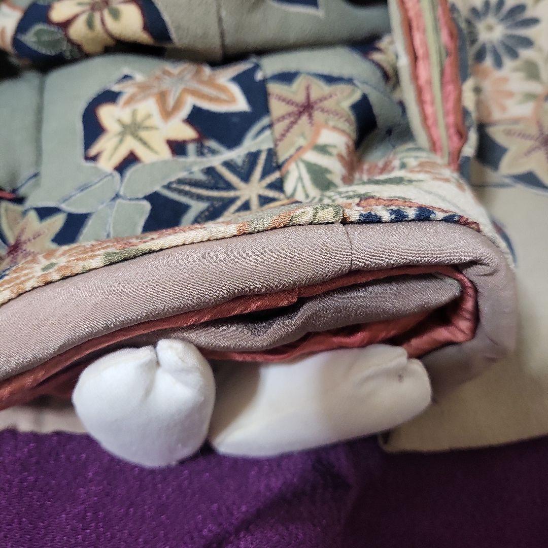 工房朋　市松人形 伝統的和服 花柄