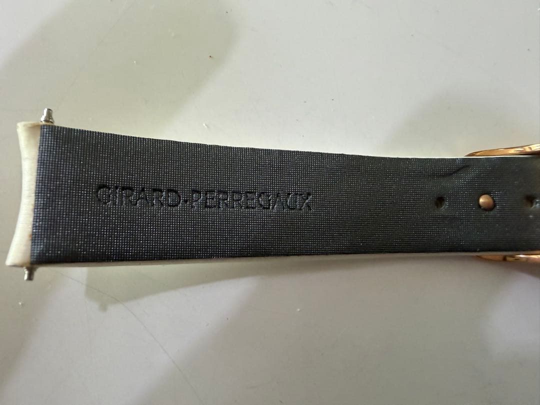 Girard-Perregaux ホワイトサテンバンドDバックルPGK18