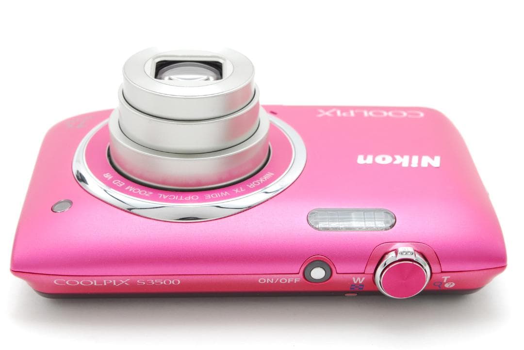 Nikon COOLPIX s3500 ピンク 7倍ズーム 動作確認済み