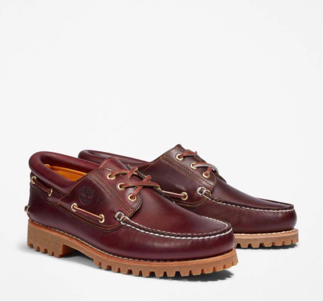 Timberland 3-Eye Classic Lug バーガンディ