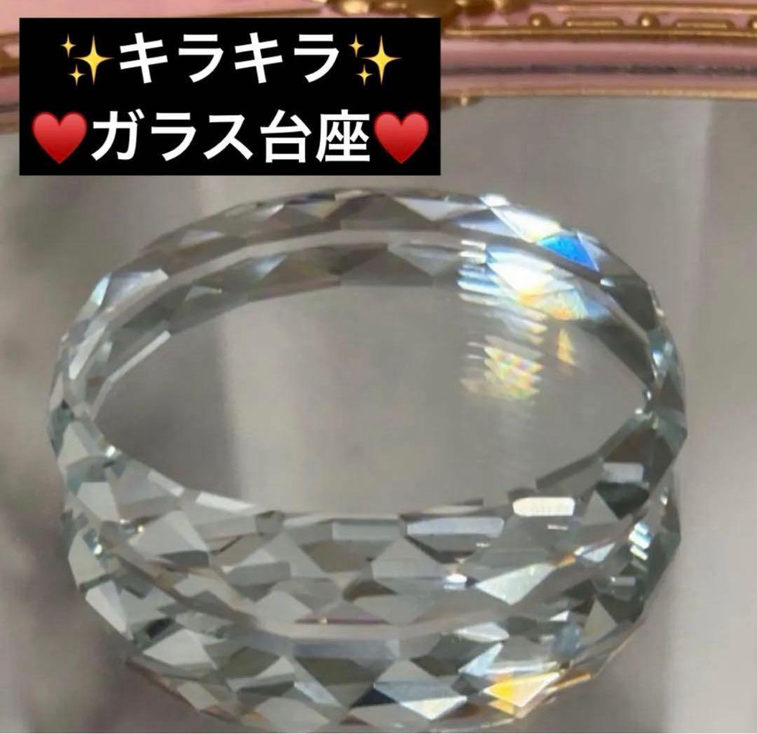 ガラス台座 タワーやフリーフォーム　フリーカットやフィギュアにも♡♡