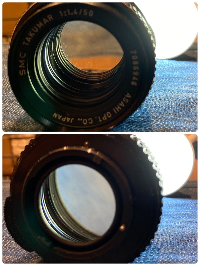 完動品＊美品＊pentax spf&名玉smc f1.4★作例多数★初期保証付き