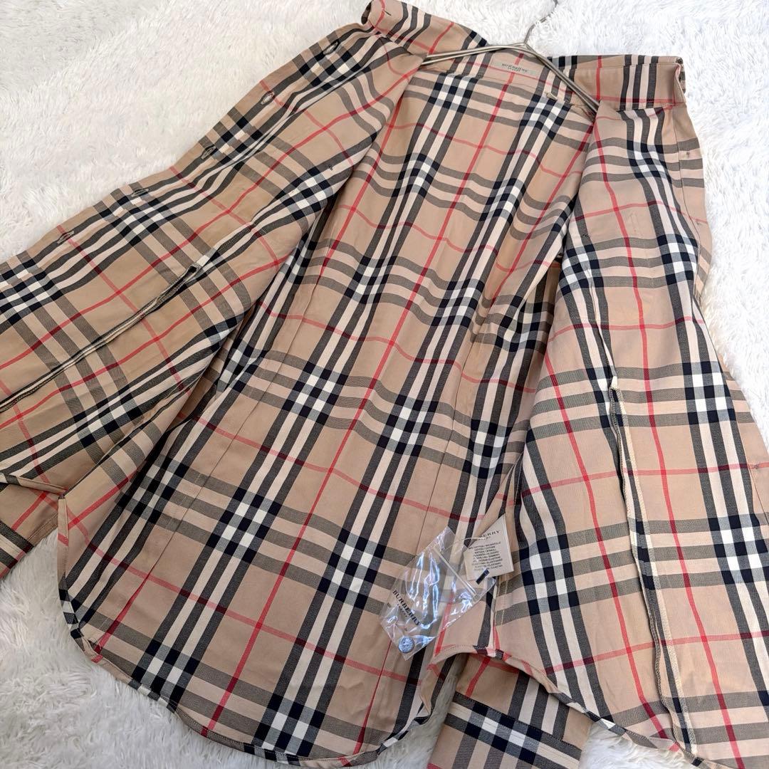 未使用級✨ BURBERRY LONDON ノバチェック シャツ チェック柄 S