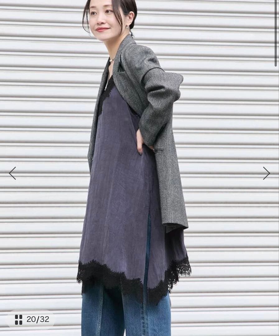 最終値下げ！美品【journal standard】キャミワンピース