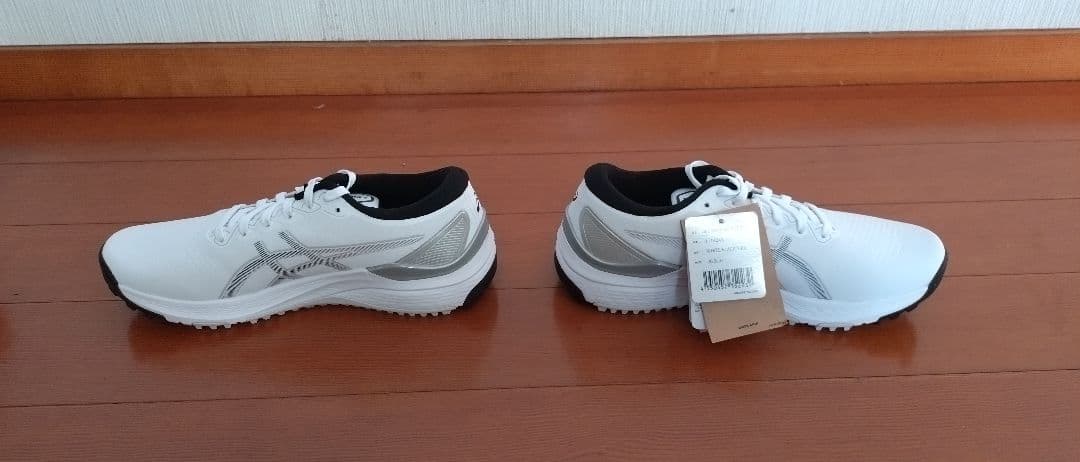 アシックス　ゴルフシューズ　ゲルカヤノエース2　ホワイト／ブラック　26.0cm