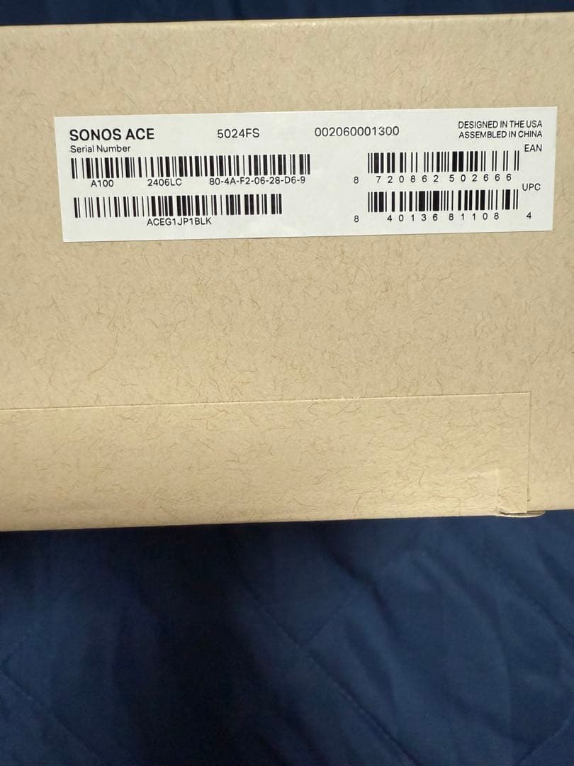 Sonos Ace 『BLACK』　 2025年6月18日ヨドバシ梅田購入