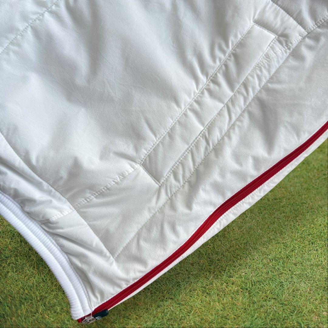 美品　中綿　蓄熱　マスターバニー　スニード　M〜L相当　白　ホワイト　ジャケット