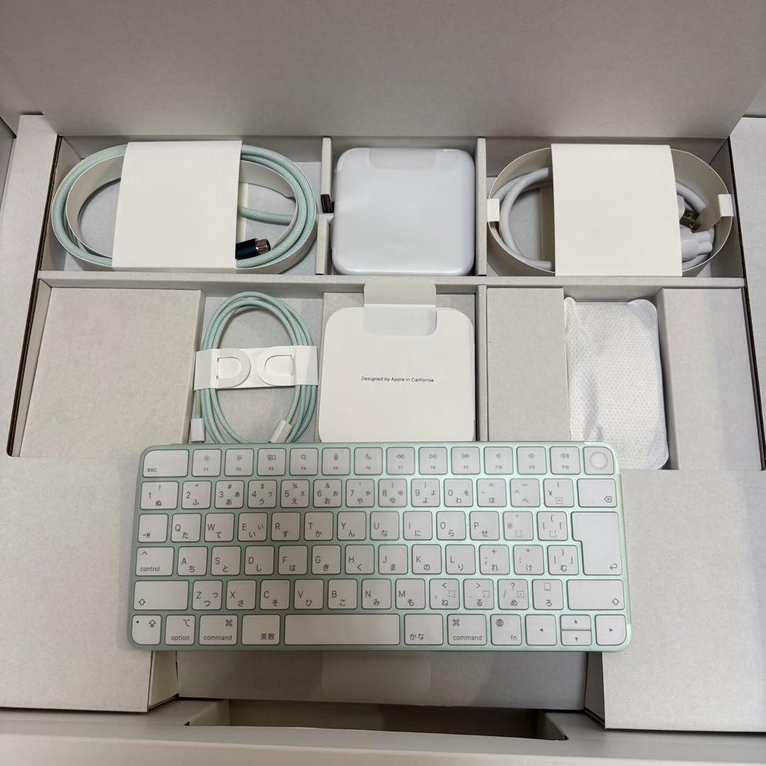 iMac 24インチM1 (CPU/GPU 8/8コア) 8GB/256GB