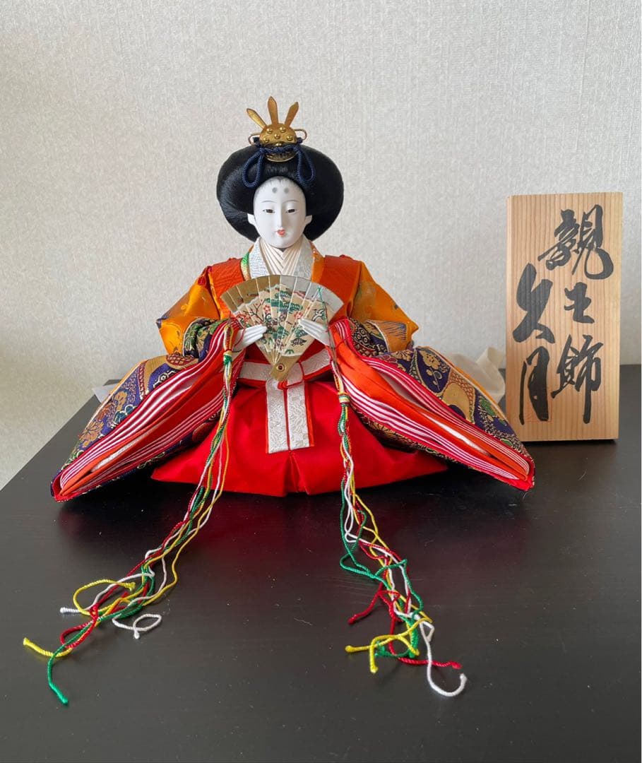 値下げ　美品　久月　伝統的なひな人形セット