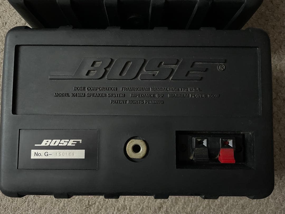 【良品】BOSE 101MM シリアル連番スピーカー