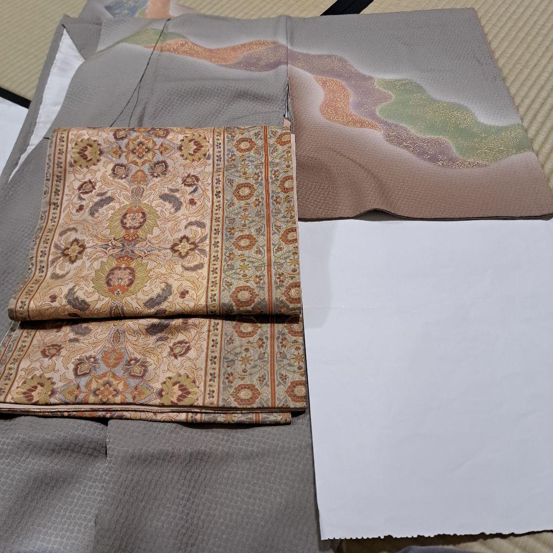 soujun　紋付訪問着、訪問着　正絹袋帯 　博多織付け帯