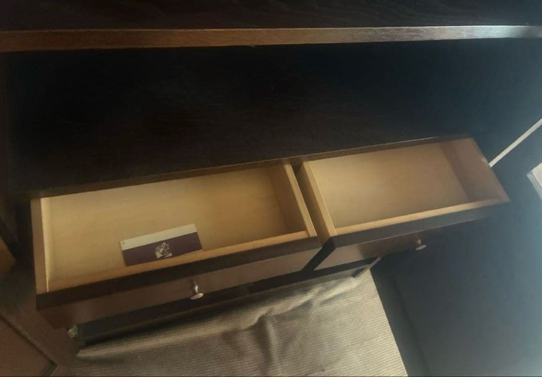 希少！Karf Library ガラス扉　キャビネット★ ビンテージ