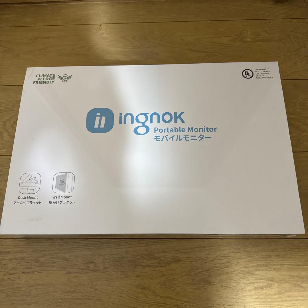 新品未使用Ingknok 18.5インチポータブルモニターFHDモバイルモニター