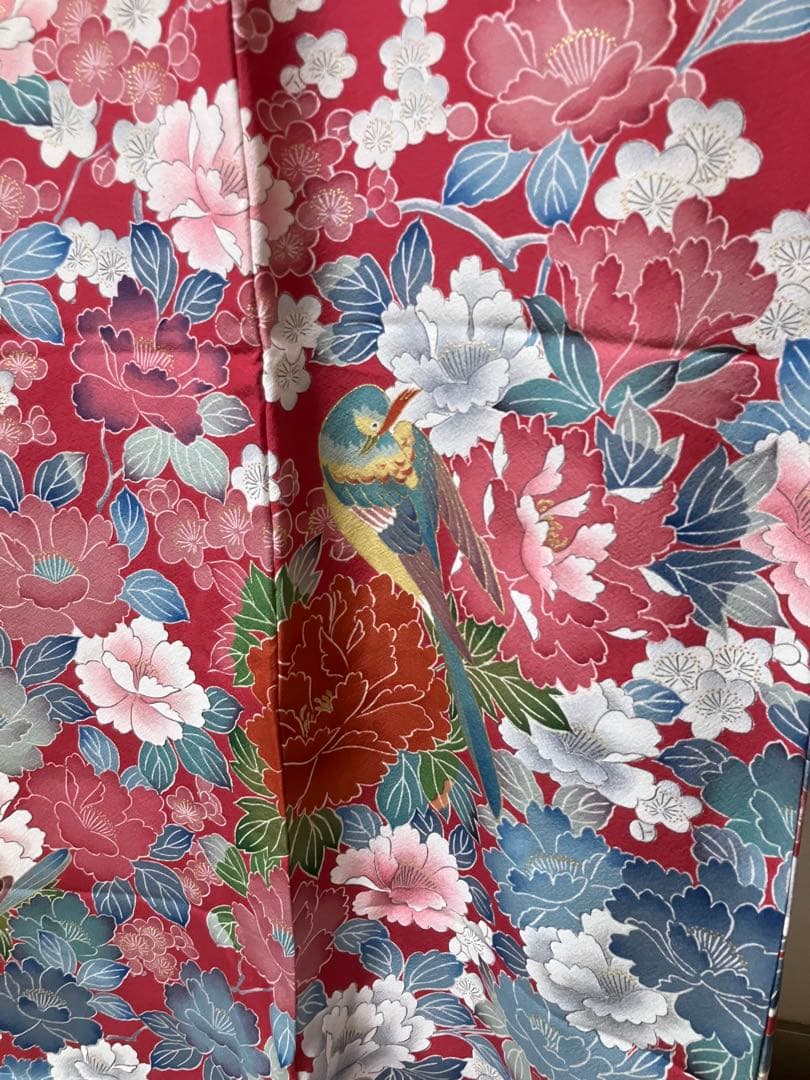 正絹　四つ身　七五三　祝い着