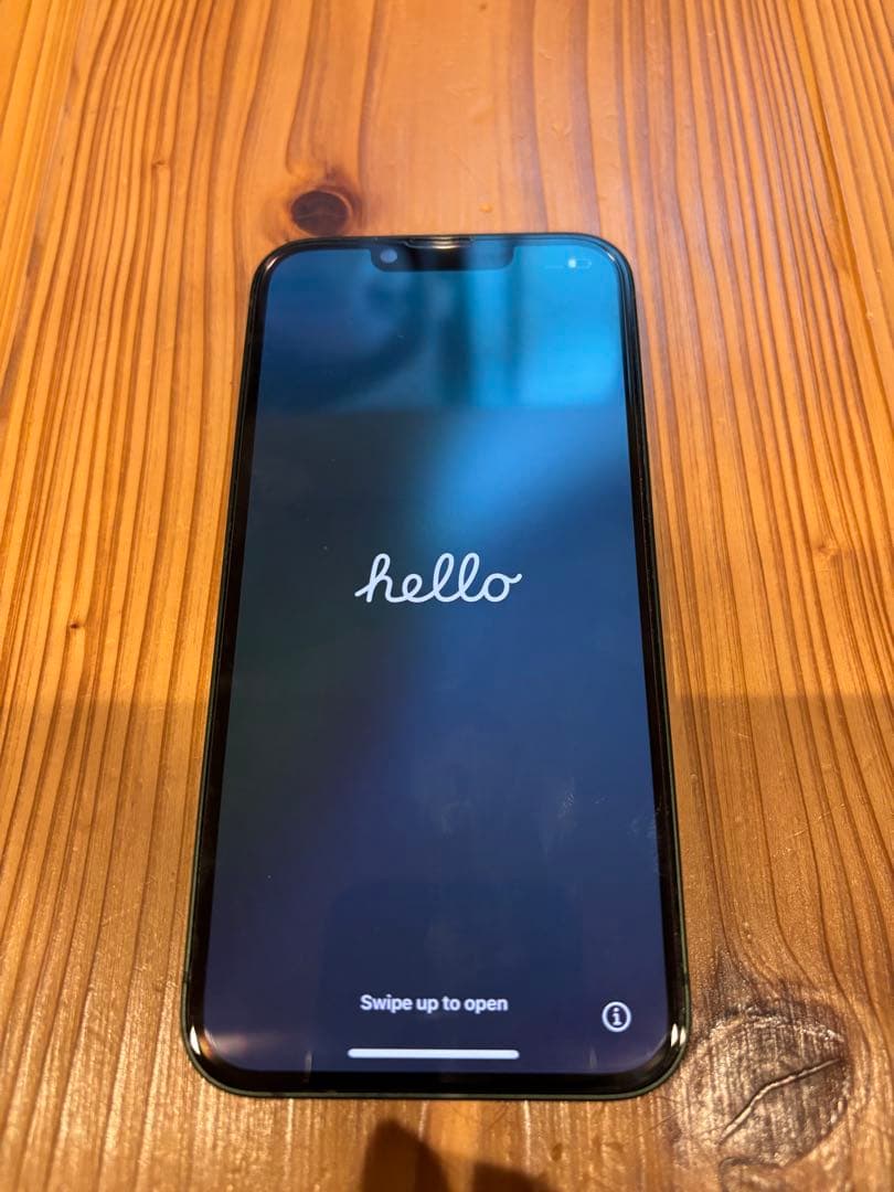 やまやま 【美品】Apple iPhone 13グリーン 本体 256G