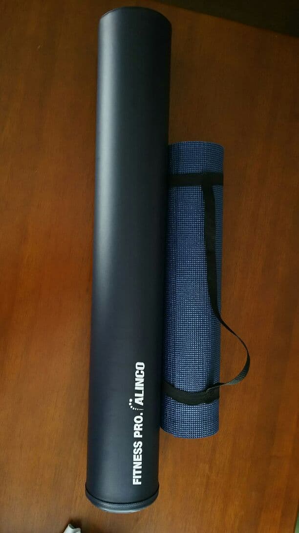 ヨガマット付きエクササイズポール