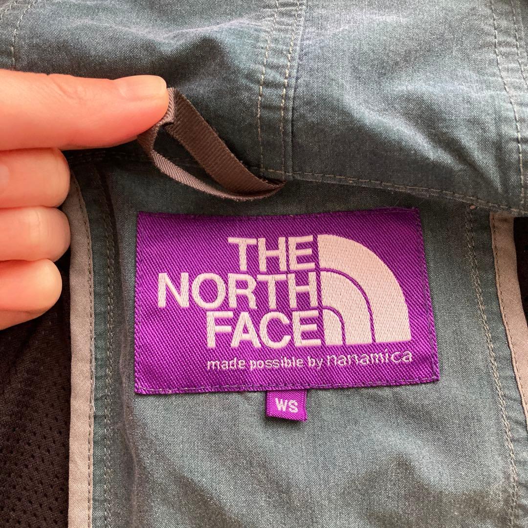 【ほぼ新品】WSサイズ ノースフェイス パープルレーベル モッズコート
