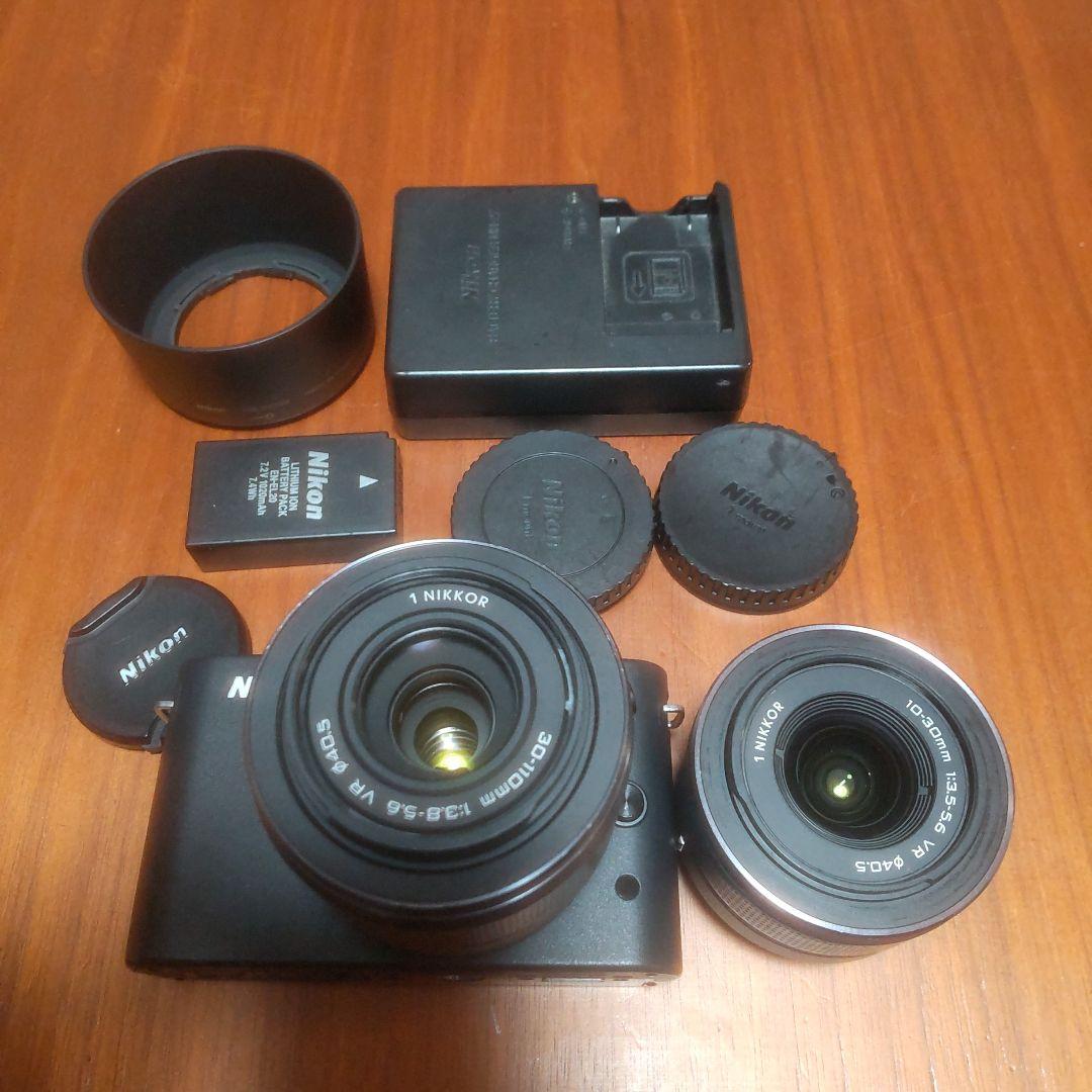 [ジャンク品]Nikon 1 J1 ミラーレスカメラセット