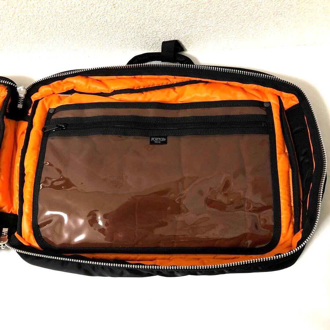 新品未使用✨廃盤 ポータータンカー ビジネスバッグ 3way A4可 大容量 黒