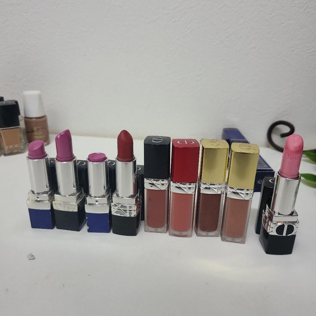 M*u様 Dior アイシャドウ リップカラー マニキュア コスメセット 大量