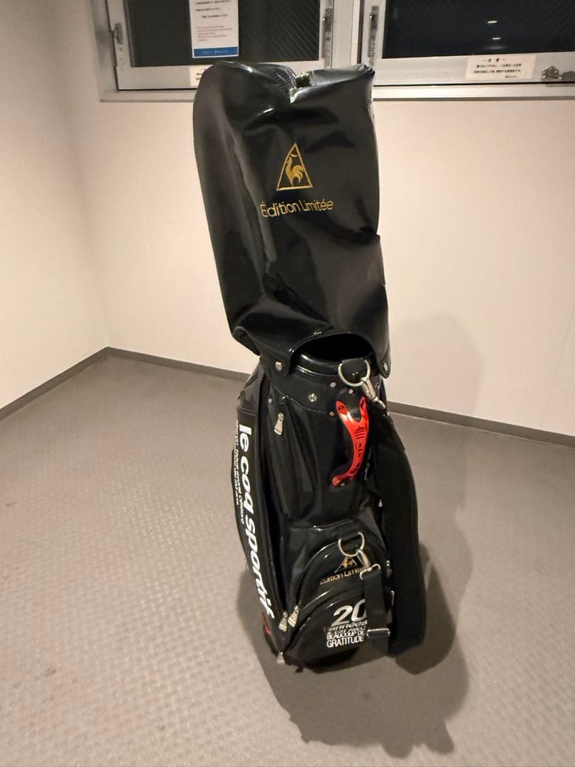 【希少美品】le coq ルコック 20周年記念 限定 キャディバッグ　9型