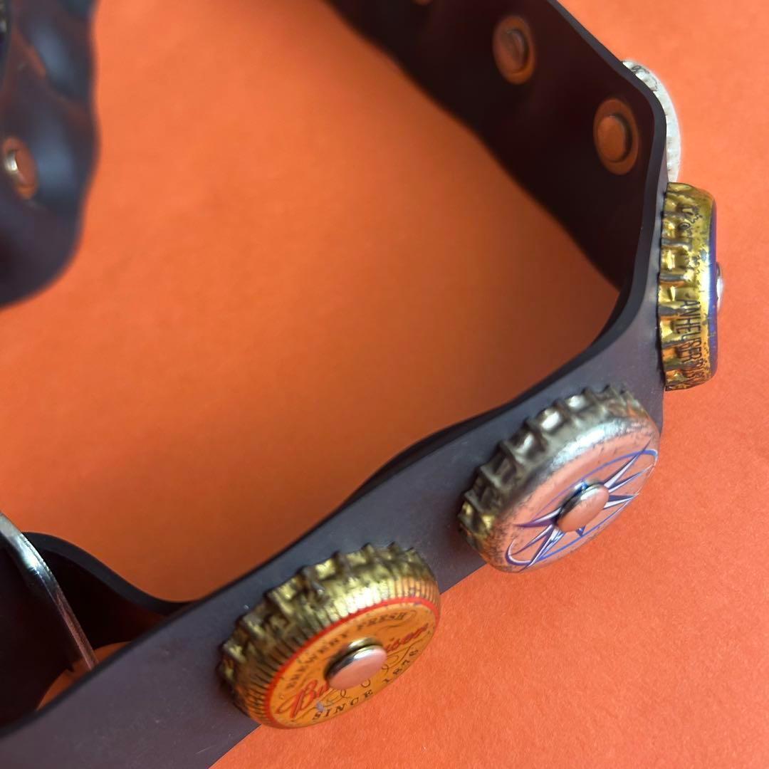 LITTLEEARTH U.S.ヴィンテージベルト　レトロ王冠　美品