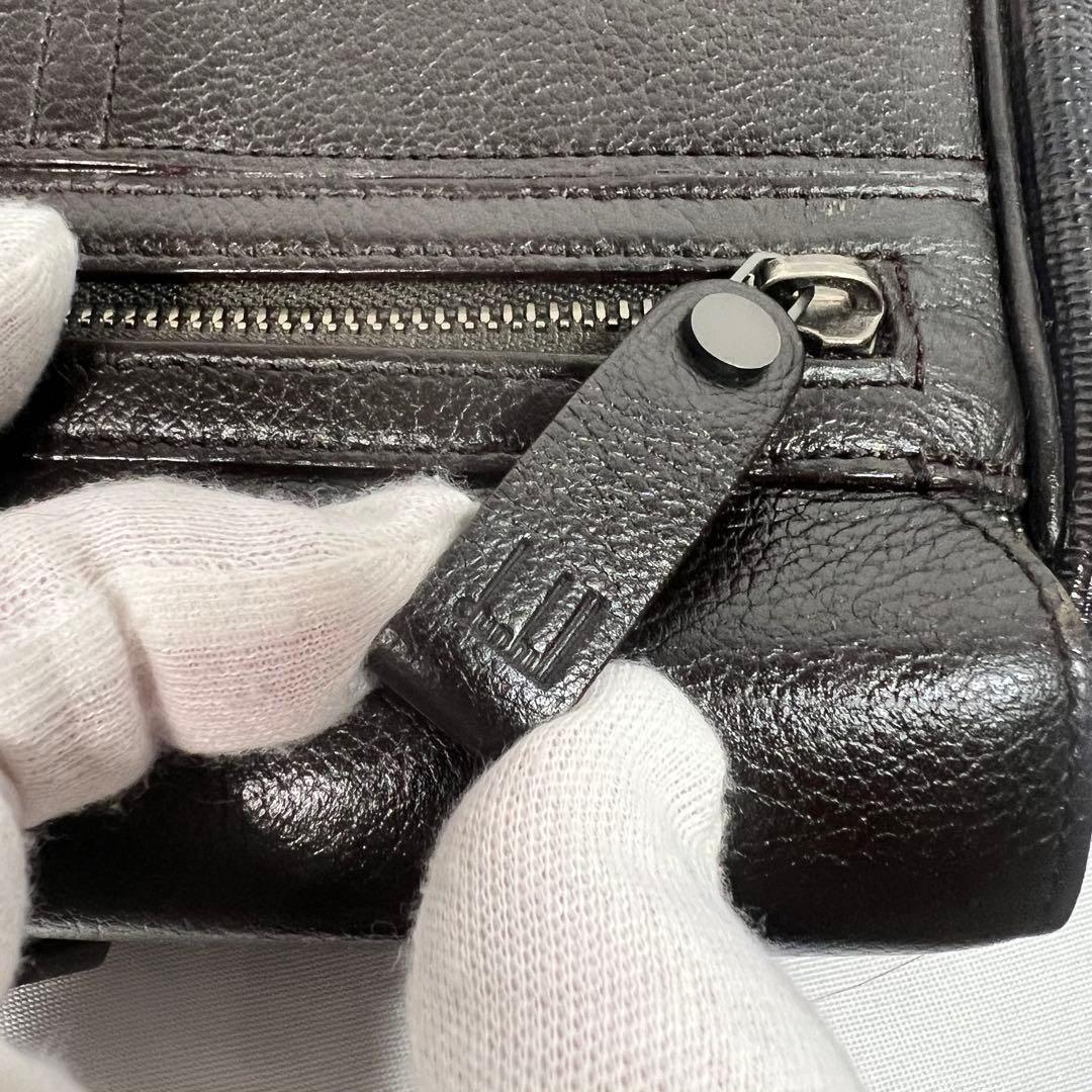 dunhill ダンヒルブラックビジネスバッグ